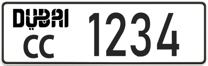 Illustration of a number sequence on a plate (e.g., 1234)